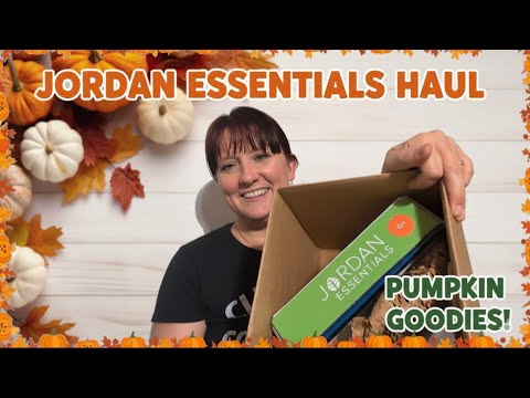 Видео: Главное осеннее угощение октября! | Jordan Essentials «Joyful Jordan Box» + тыквенный тюк 🎃