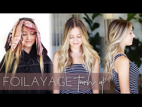 Видео: Техника окрашивания волос «фойлаяж» — как подправить или обновить балаяж (простое руководство)