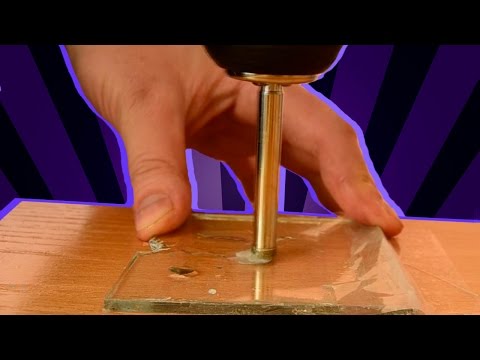 Видео: Как просверлить стекло? Сверление стекла в домашних условиях. Видео-урок от ReptoMir-TV