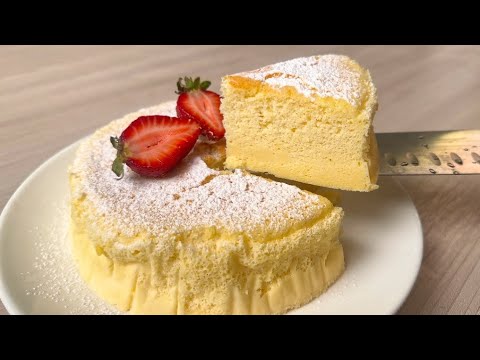 Видео: Лёгкий и воздушный японский хлопковый чизкейк, который тает во рту