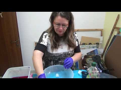 Видео: Крашение шелка в домашних условиях. Один из увлекательных способов.