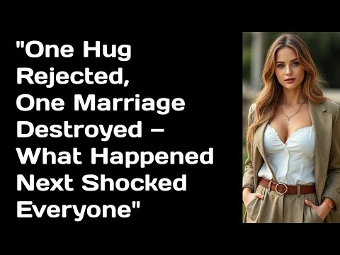 Видео: «Одно отвергнутое объятие, один разрушенный брак — то, что произошло дальше, потрясло всех» #разб...