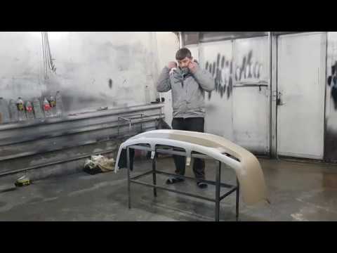 Видео: Как быстро покрасить бампер хундай акцент