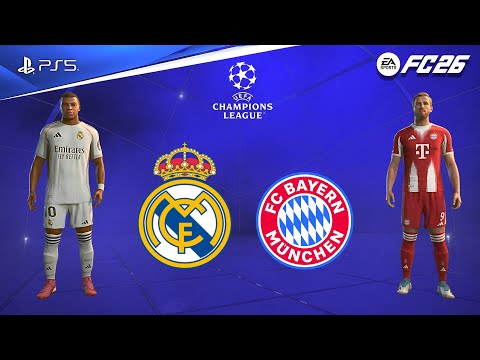 Видео: FC 26 – Реал Мадрид против Баварии | Финал ЛЧ 25/26 | Килиан Мбаппе против Гарри Кейна. Эпическое...