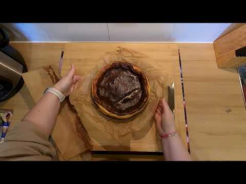 Видео: Чийзкей Сан Себастиан/ Баски чийзкейк - най-кремавият чийзкейк /Сан Себастиан чийзкейк