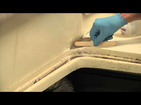 Видео: Ремонт стекловолокна ~ Трещины от напряжения