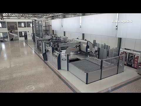 Видео: Гибкая производственная система «Сальванини»: Линия S4+P4 для производства комплектов