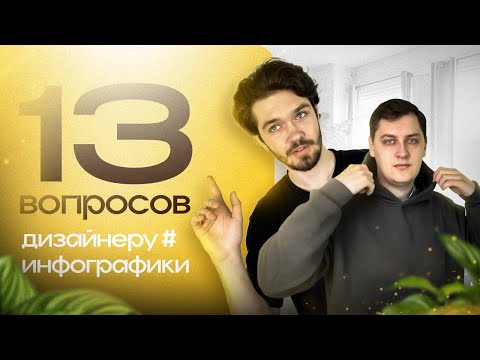 Видео: 13 вопросов дизайнеру инфографики / Портфолио карточек товара / О клиентах