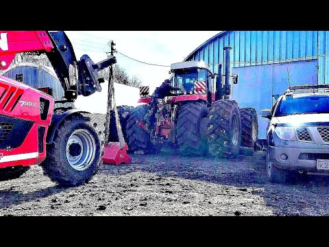 Видео: РСМ 2375 / РОСТСЕЛЬМАШ / ЗАМЕНА ПЫЛЬНИКОВ РУЛЕВЫХ И ПРОДОЛЬНЫХ ТЯГ....