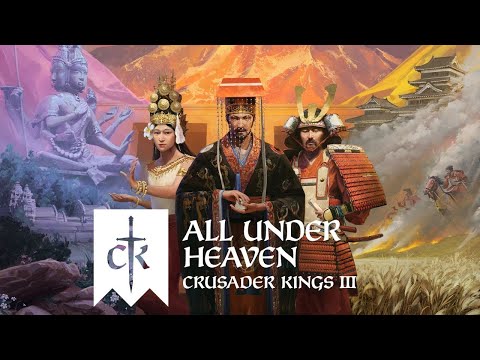 Видео: Самый первый запуск и первый взгляд дополнения All Under Heaven - Crusader Kings 3 (стрим)