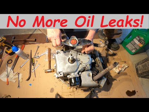 Видео: Часть 1 из 2 | Замена прокладки поддона картера — Briggs & Stratton V-Twin 20 л.с.