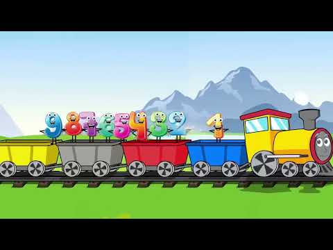 Видео: УЧИМСЯ СЧИТАТЬ - Детский Мультфильм!  Развивающая песенка считалка | Паровозик Ту-Ту