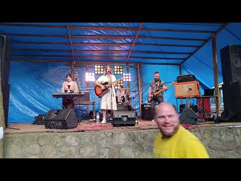 Видео: Полина Баранкова и группа "Андрей Рублёв". Мотослёт "Заполье". 27.07.2024