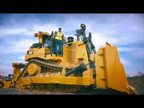 Видео: Новый бульдозер Cat® D9T