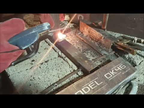 Видео: завариваем зазор 15мм с помощью электродов goodel мр3; ок46
