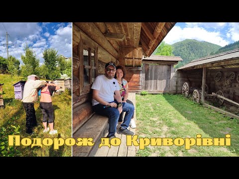 Видео: Подорож до Криворівні: Олю покусали бджоли, музей "Хата-Гражда", готуєм Буришник.