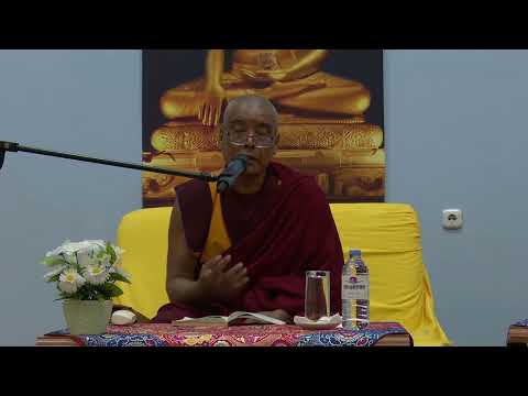 Видео: геше лхарамба Джагба Гьяцо - лекция по теме «Сознание и эмоции» (15.05.24)
