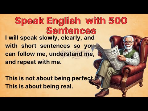 Видео: Говорите по-английски естественно с помощью 500 реальных предложений || Оцененный читатель || Улу...