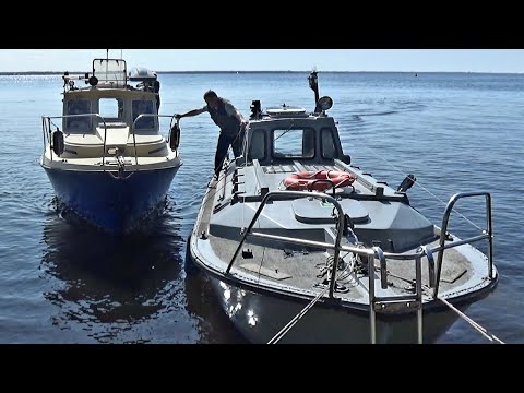 Видео: Поход острова Финского залива , катер Бычок , Campaign of the island of the Gulf of Finland, boat