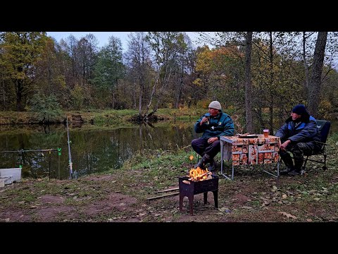 Видео: Последняя Удачная Рыбалка в Этом Году. Рыбалка с Ночевкой на Фидер Осенью. Закрытие Сезона по Лещу.