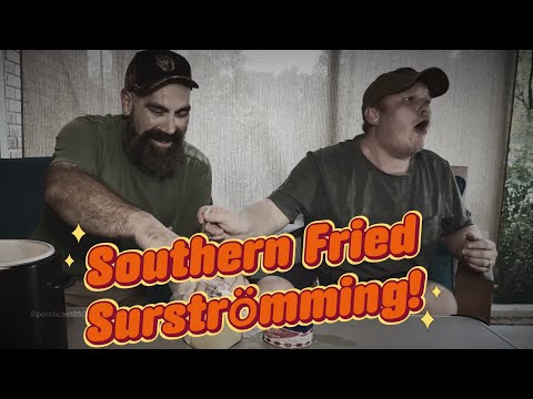 Видео: Пробуем южный жареный сюрстремминг!