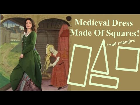 Видео: ПРОСТОЕ СРЕДНЕВЕКОВОЕ КРЕСТЬЯНСКОЕ ПЛАТЬЕ (И СОРОЧКА)