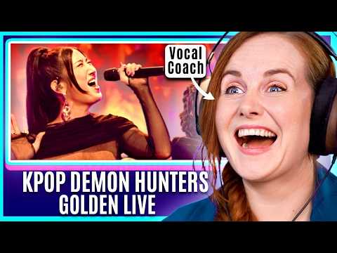 Видео: Golden – Они НАконец-то Спели Это Вживую! | Анализ Вокала EJAE | Реакция KPop Demon Hunters