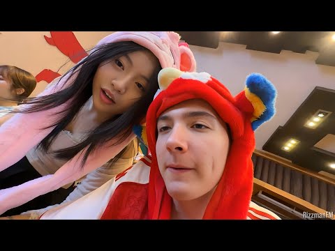 Видео: Энзай и Сюсю на световом шоу / Ресторан с Сюсю и Арифом #2 | Enzzai