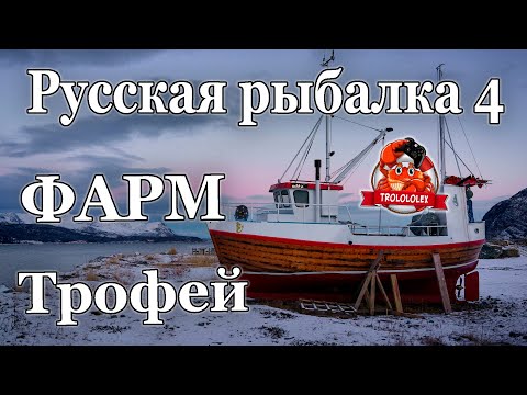 Видео: Русская рыбалка 4  Трофейная рыбалка на Норвежском море