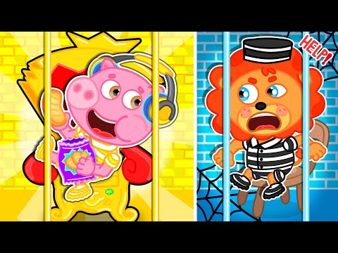 Видео: Маша и Леопольд. Золотая палата - Мультик для детей - Lion Family на русском