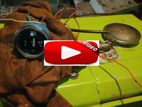 Видео: Установка ДАТЧИКА ТОПЛИВА от ВАЗ на МотоТрактор !