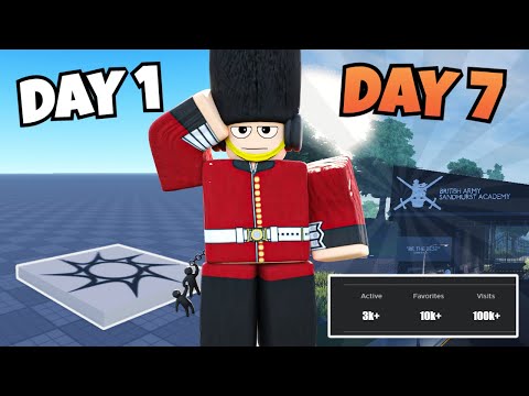 Видео: Я создал армию Roblox за 7 дней.