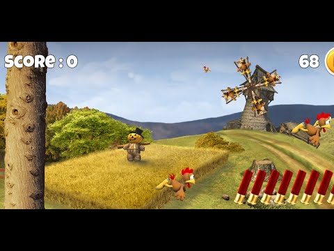 Видео: Морхухн. Юбилейный полет / Moorhuhn Remake - полная версия