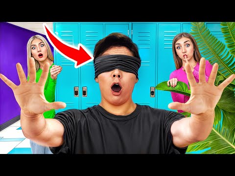 Видео: Экстремальные Прятки С Закрытыми Глазами Челлендж | Смешные Моменты