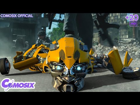 Видео: Трансформеры: последний рыцарь (2023) | Первая сцена битвы - единственное действие - фильм, клип HD