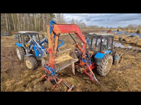 Видео: Лопнул цилиндр на Грейфере / РЕМОНТ КОРМИЛЬЦА / кроем крышу и многое др. / за Русь !