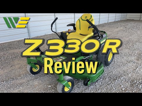Видео: Обзор газонокосилки с нулевым радиусом поворота John Deere Z330R