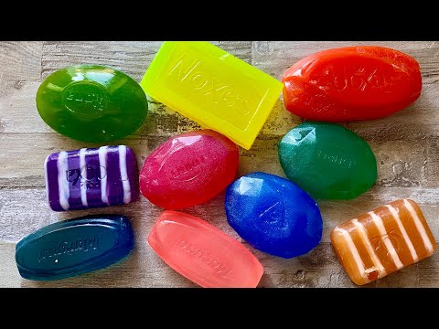 Видео: ASMR |  Cutting Glycerin Soap | Soap  Carving | Резка глицеринового мыла