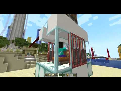 Видео: канатная дорога с модом create в майнкрафт