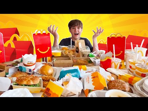 Видео: Купили все меню в Mcdonalds