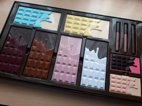 Видео: Набор теней от Makeup Revolution Chocolate Vault.