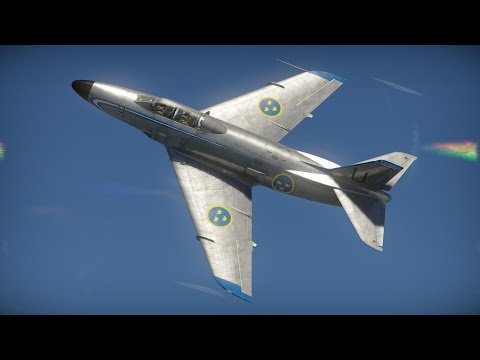 Видео: J32B Lansen - ИЗ СТОКА в ТОП | War Thunder