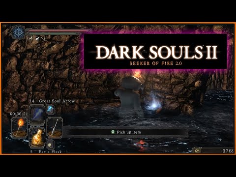 Видео: Seeker of Fire для Dark Souls 2 SotFS #5 Первая Великая душа и очень неожиданная встреча
