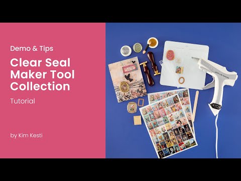 Видео: Демонстрация набора инструментов Clear Seal Maker | Новый уровень запечатывания воском с Spellbin...