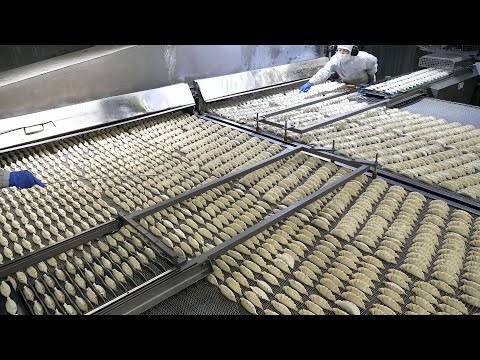 Видео: Удивительный масштаб производства! Невероятный вкус! Лучшие пельмени TOP4 / Корейская еда