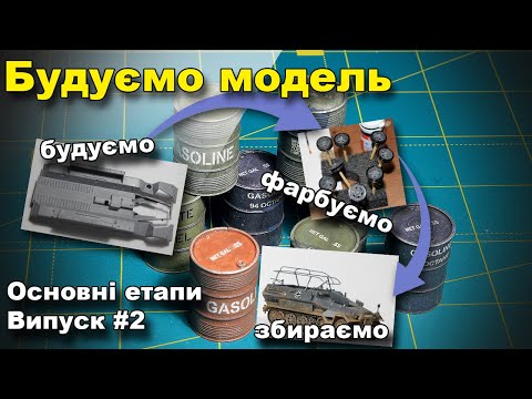 Видео: Будуємо першу модель. Основні етапи. Основи для новачків