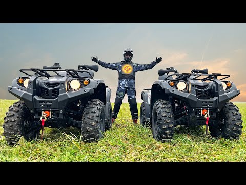 Видео: Это же Гризли! Наши делают самый доступный 4х4 квадр с ПТС! Baltmotors Striker