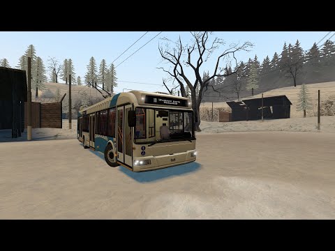 Видео: Дрифт на троллейбусе БКМ 321D! Russian Heimer (Garry's mod)