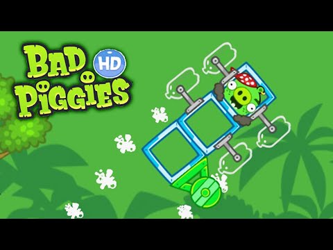 Видео: УЧУ СВИНЕЙ ЛЕТАТЬ! Приключения ПЛОХИХ СВИНОК / Bad Piggies HD #4