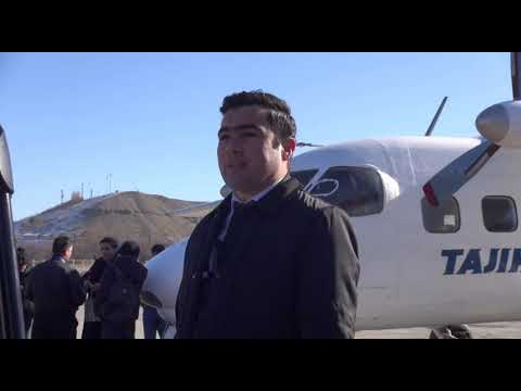 Видео: Душанбе - Панҷакент: парвози нахустини Тоҷик эйр. 24.01.2025